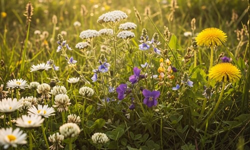 De voordelen van een inheems bloemengazon