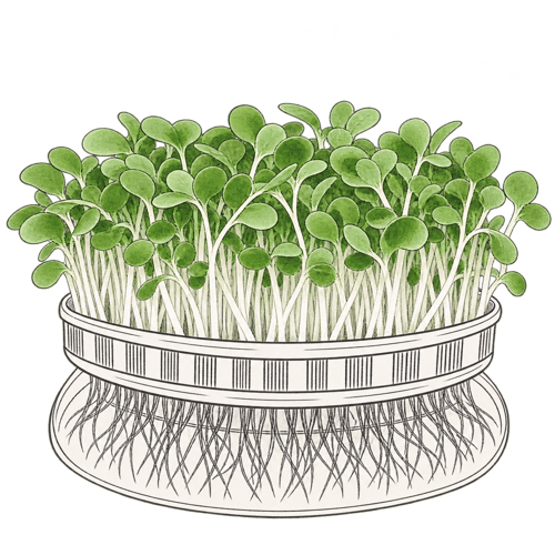 Paksoi groen BIO (Groene paksoi kiemgroente)