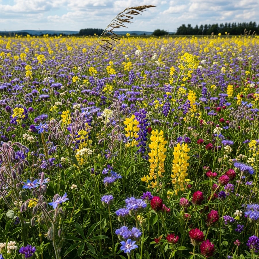 Groenbemester (Groenbemestingsmengsel) bloemenmengsel