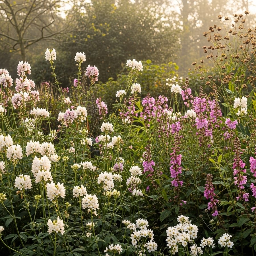 Schaduwflora zandgrond (Schaduwrijke bloemen zandgrond) bloemenmengsel