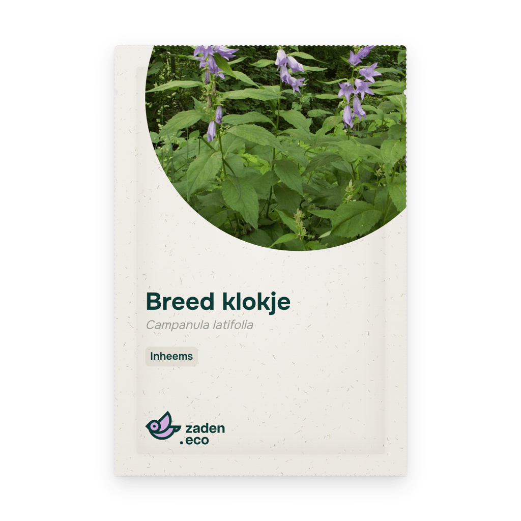Zakje Breed klokje