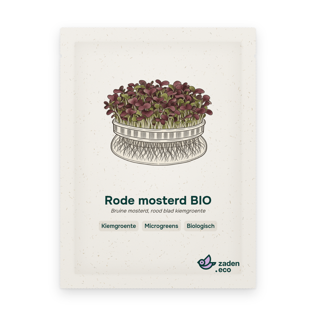 Zakje Rode mosterd BIO