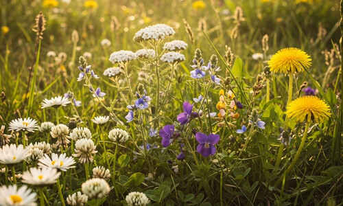 De voordelen van een inheems bloemengazon