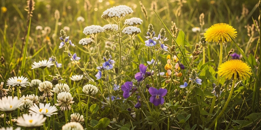 De voordelen van een inheems bloemengazon
