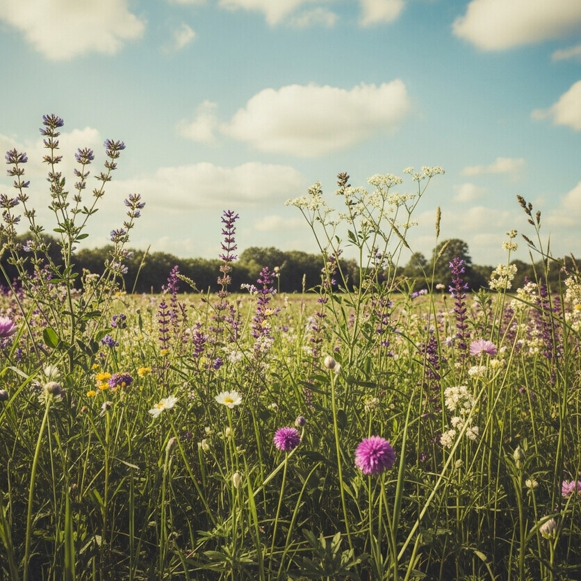 Wildebrassen (Wild bloemenmengsel) bloemenmengsel